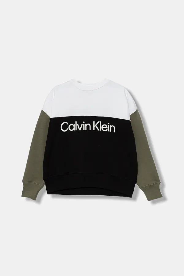 Calvin Klein Jeans Dječja pamučna dukserica Calvin Klein Jeans