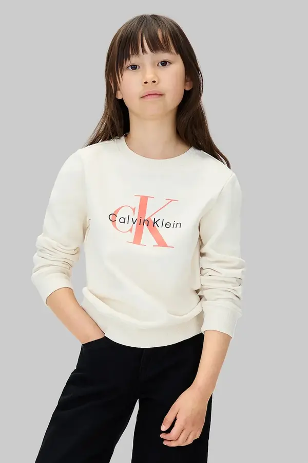 Calvin Klein Jeans Dječja pamučna dukserica Calvin Klein Jeans