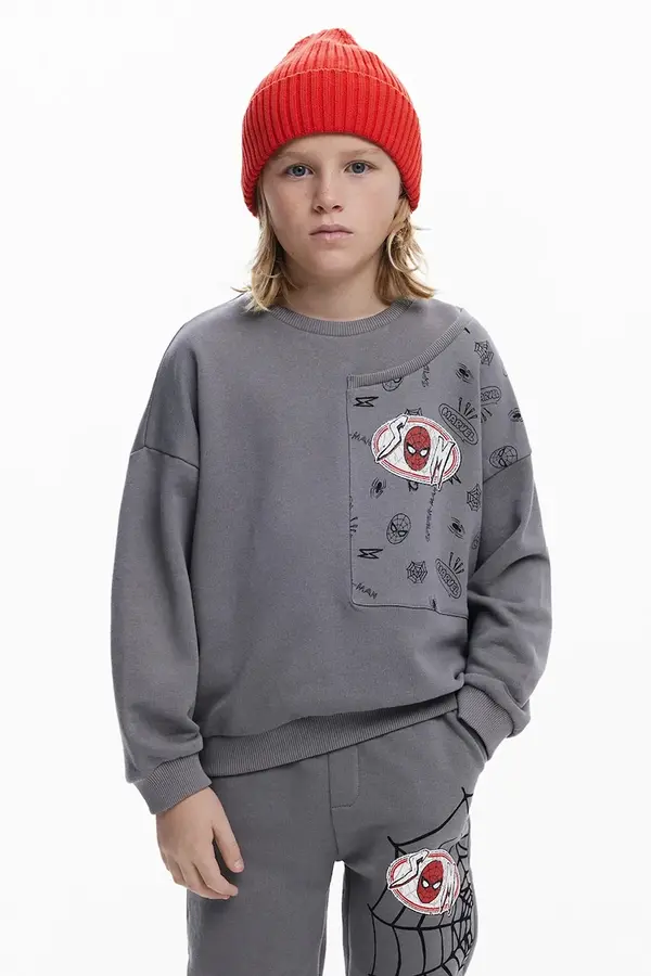 Desigual Dječja pamučna dukserica Desigual