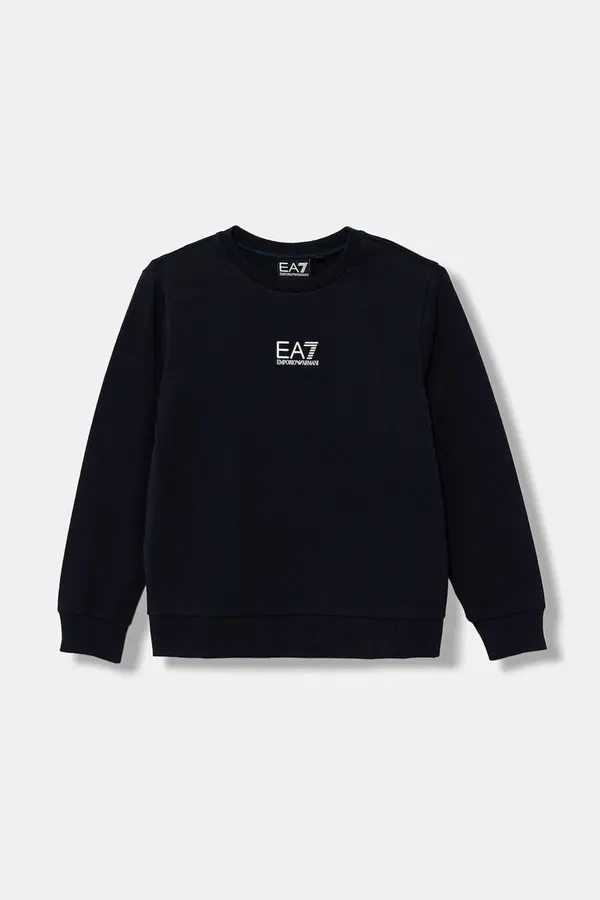 EA7 Emporio Armani Dječja pamučna dukserica EA7 Emporio Armani