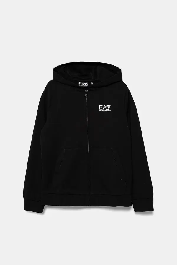 EA7 Emporio Armani Dječja pamučna dukserica EA7 Emporio Armani