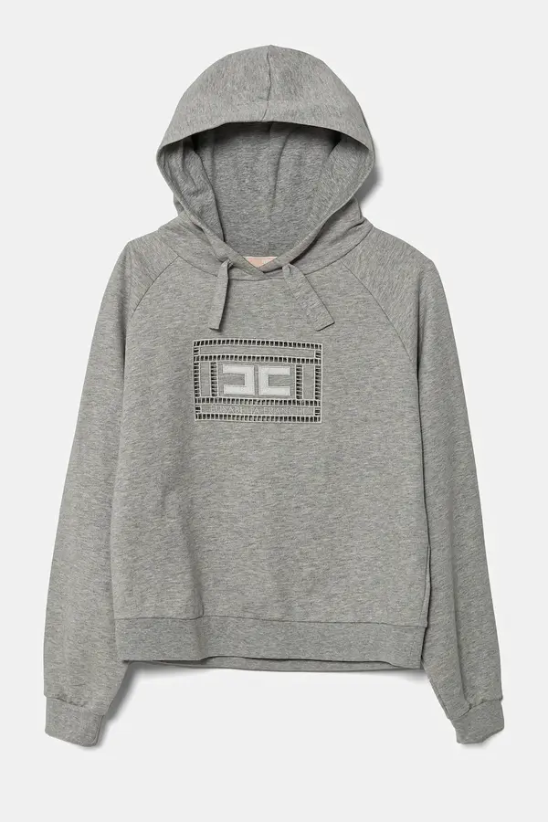 Elisabetta Franchi Dječja pamučna dukserica Elisabetta Franchi