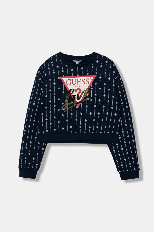 Guess Dječja pamučna dukserica Guess