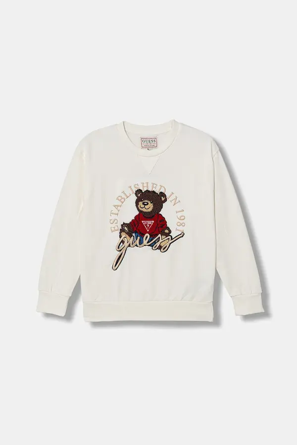 Guess Dječja pamučna dukserica Guess