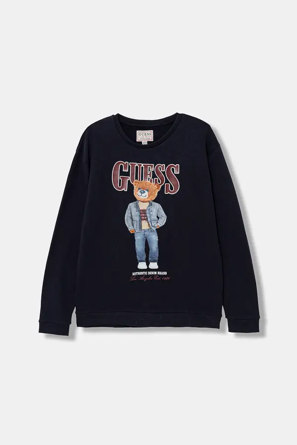 Guess Dječja pamučna dukserica Guess