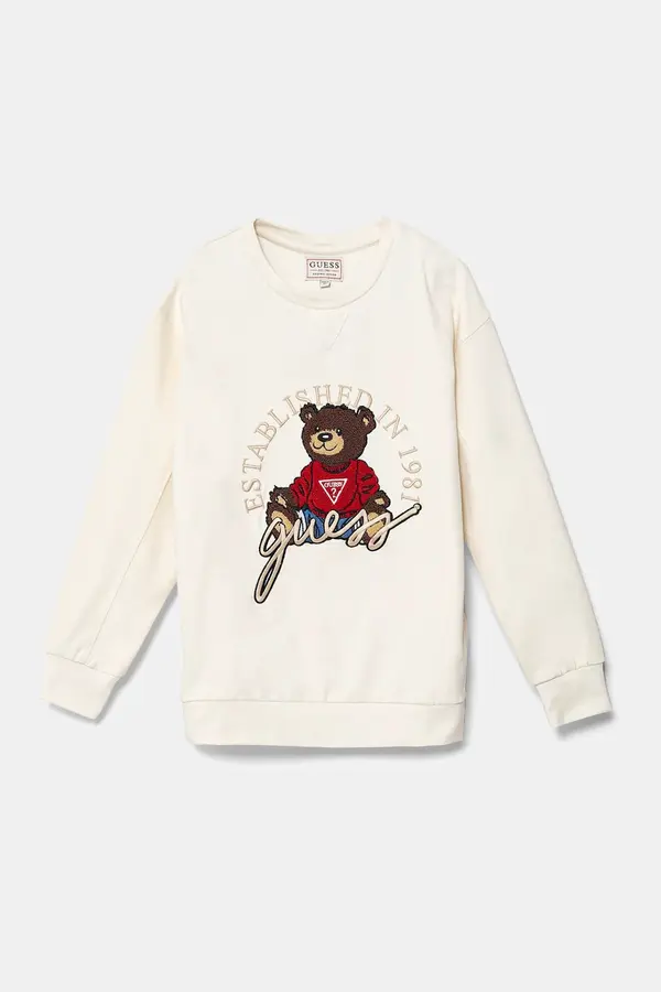 Guess Dječja pamučna dukserica Guess