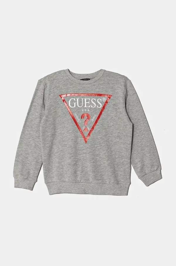 Guess Dječja pamučna dukserica Guess