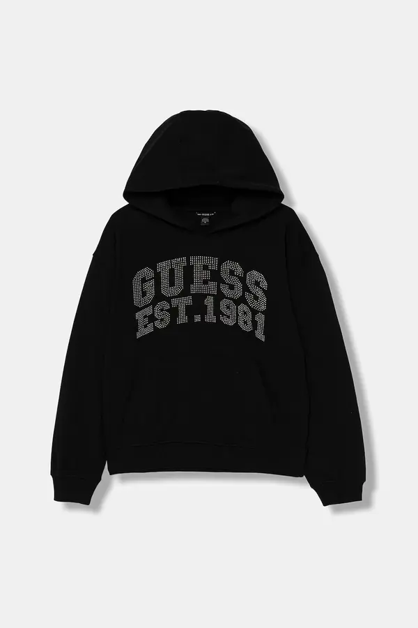 Guess Dječja pamučna dukserica Guess