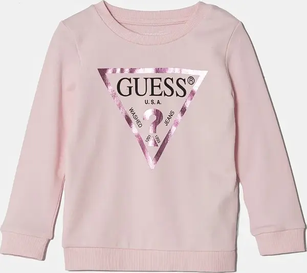 Guess Dječja pamučna dukserica Guess