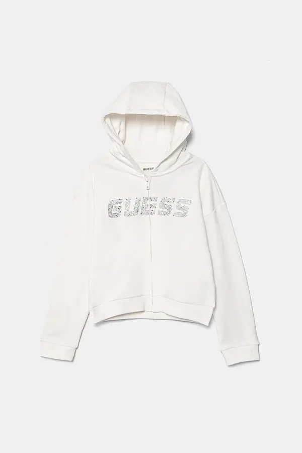 Guess Dječja pamučna dukserica Guess