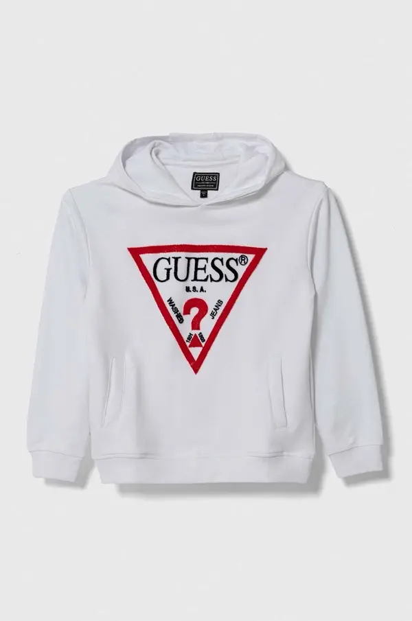 Guess Dječja pamučna dukserica Guess