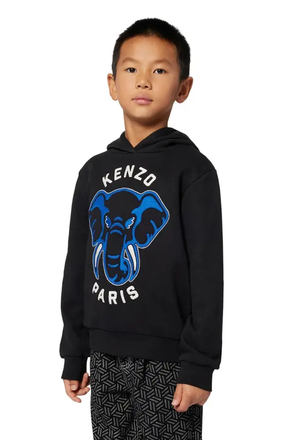 Kenzo kids Dječja pamučna dukserica Kenzo Kids