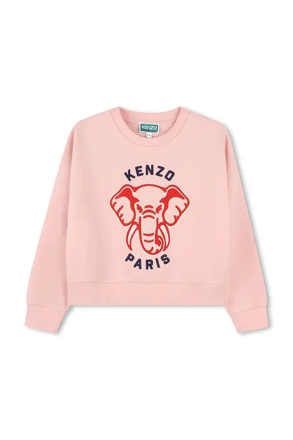 Kenzo kids Dječja pamučna dukserica Kenzo Kids