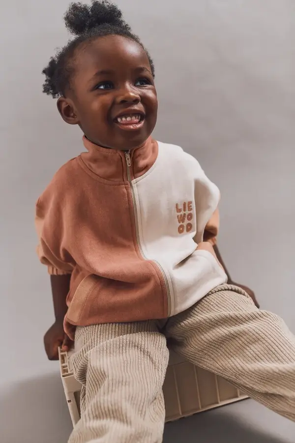 Liewood Dječja pamučna dukserica Liewood Cassius Zip-up Sweatshirt