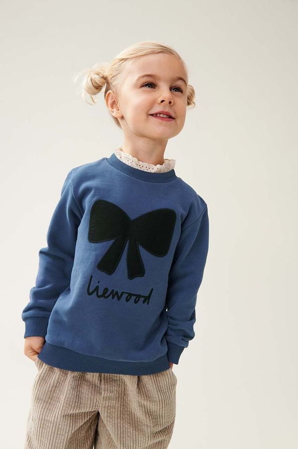 Liewood Dječja pamučna dukserica Liewood Rakel Sweatshirt s aplikacijom, LW19093
