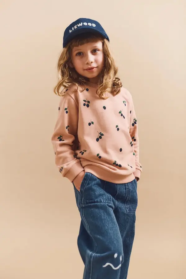 Liewood Dječja pamučna dukserica Liewood Thora Printed Sweatshirt