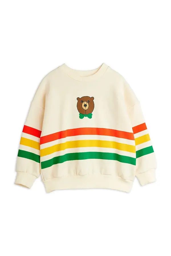 Mini Rodini Dječja pamučna dukserica Mini Rodini Bear