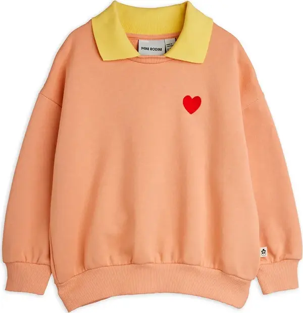 Mini Rodini Dječja pamučna dukserica Mini Rodini Heart