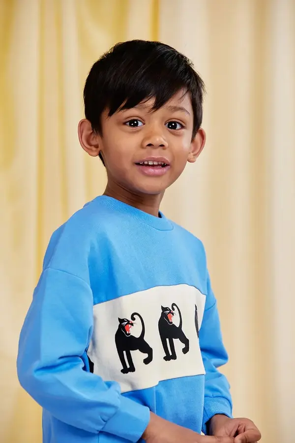 Mini Rodini Dječja pamučna dukserica Mini Rodini Panther