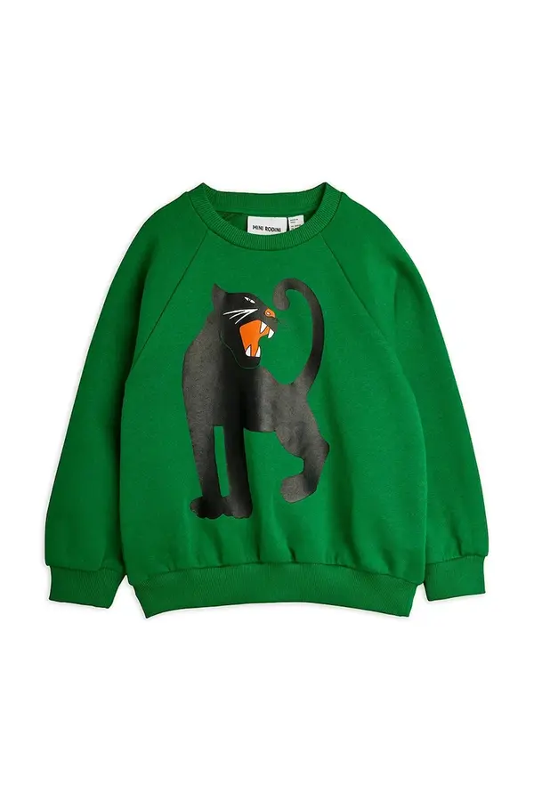 Mini Rodini Dječja pamučna dukserica Mini Rodini Panther