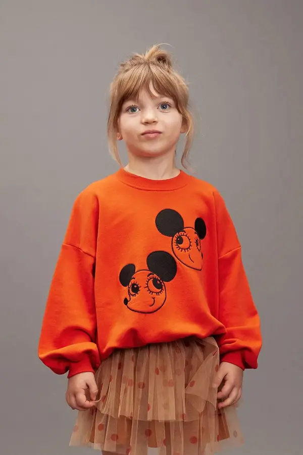 Mini Rodini Dječja pamučna dukserica Mini Rodini Ritzratz