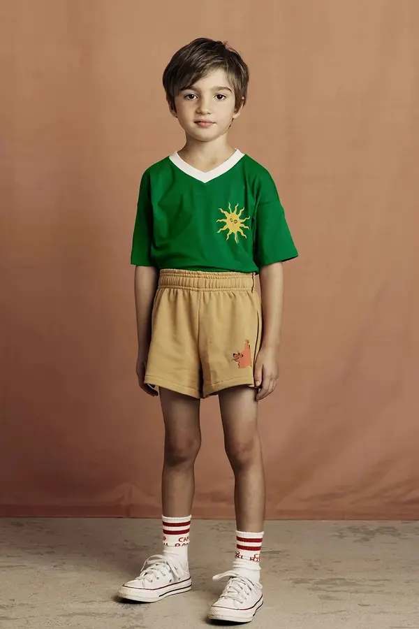 Mini Rodini Dječja pamučna dukserica Mini Rodini Sun