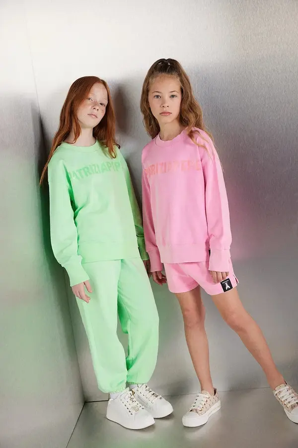 Patrizia Pepe Dječja pamučna dukserica Patrizia Pepe G604