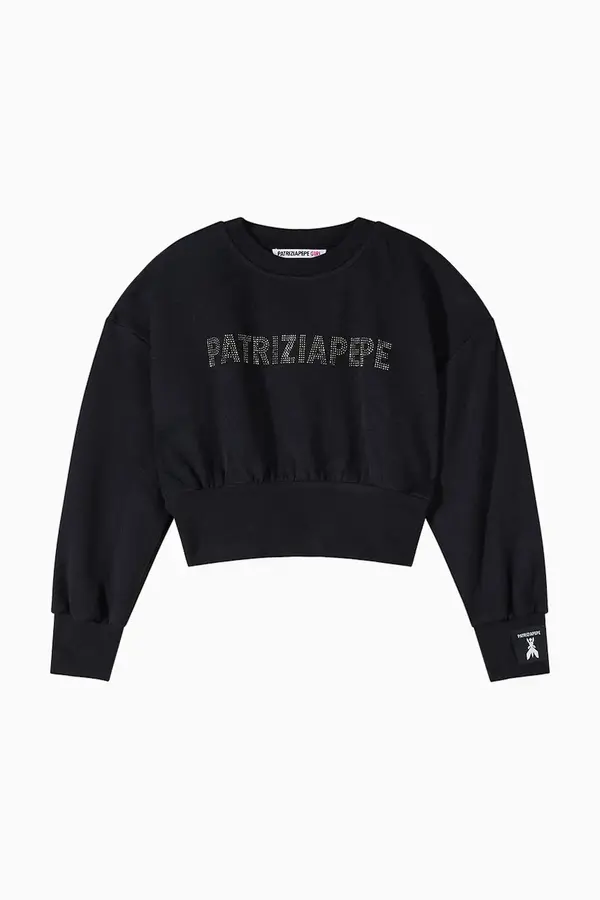 Patrizia Pepe Dječja pamučna dukserica Patrizia Pepe J315