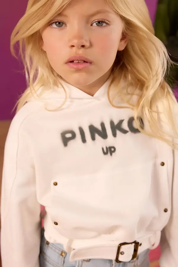 Pinko Dječja pamučna dukserica Pinko