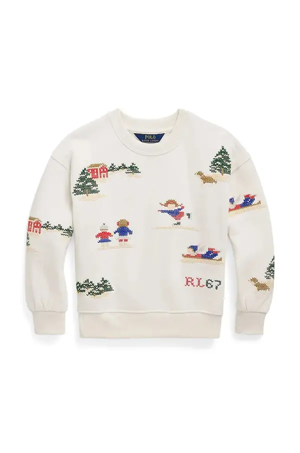 Polo Ralph Lauren Dječja pamučna dukserica Polo Ralph Lauren