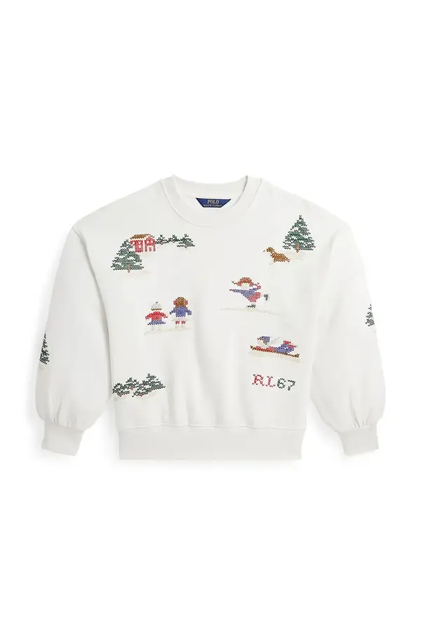 Polo Ralph Lauren Dječja pamučna dukserica Polo Ralph Lauren