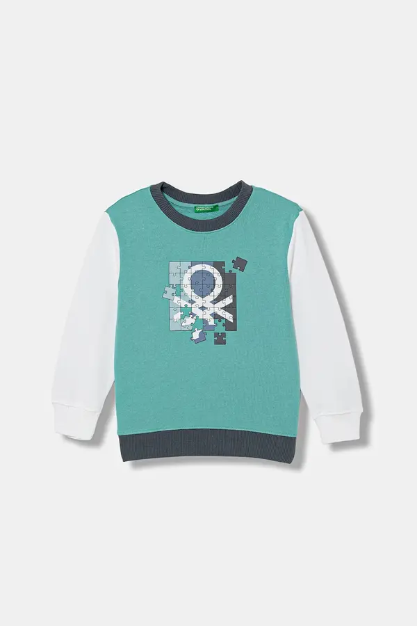 United Colors of Benetton Dječja pamučna dukserica United Colors of Benetton