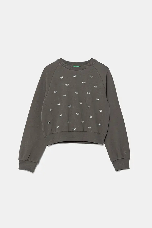 United Colors of Benetton Dječja pamučna dukserica United Colors of Benetton