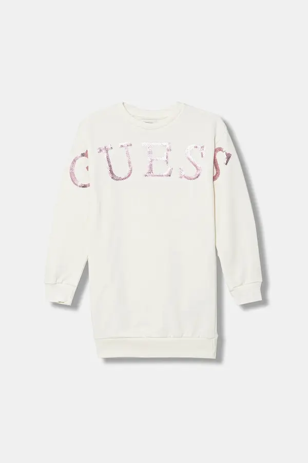 Guess Dječja pamučna haljina Guess