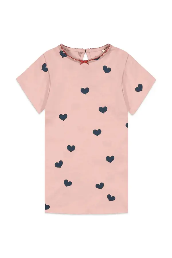 Konges Sløjd Dječja pamučna haljina Konges Sløjd DREY SS DRESS GOTS