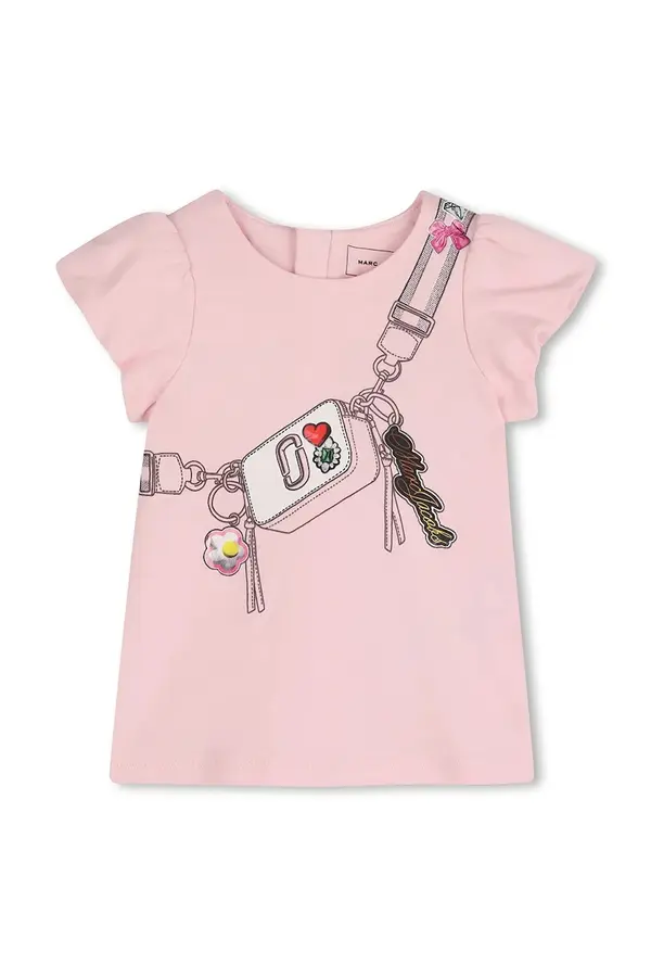 Marc Jacobs Dječja pamučna haljina Marc Jacobs