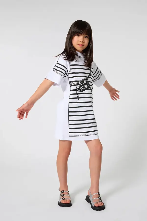 Marc Jacobs Dječja pamučna haljina Marc Jacobs