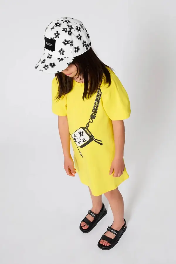Marc Jacobs Dječja pamučna haljina Marc Jacobs