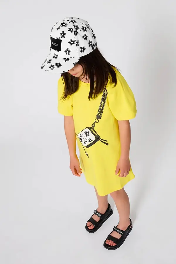 Marc Jacobs Dječja pamučna haljina Marc Jacobs