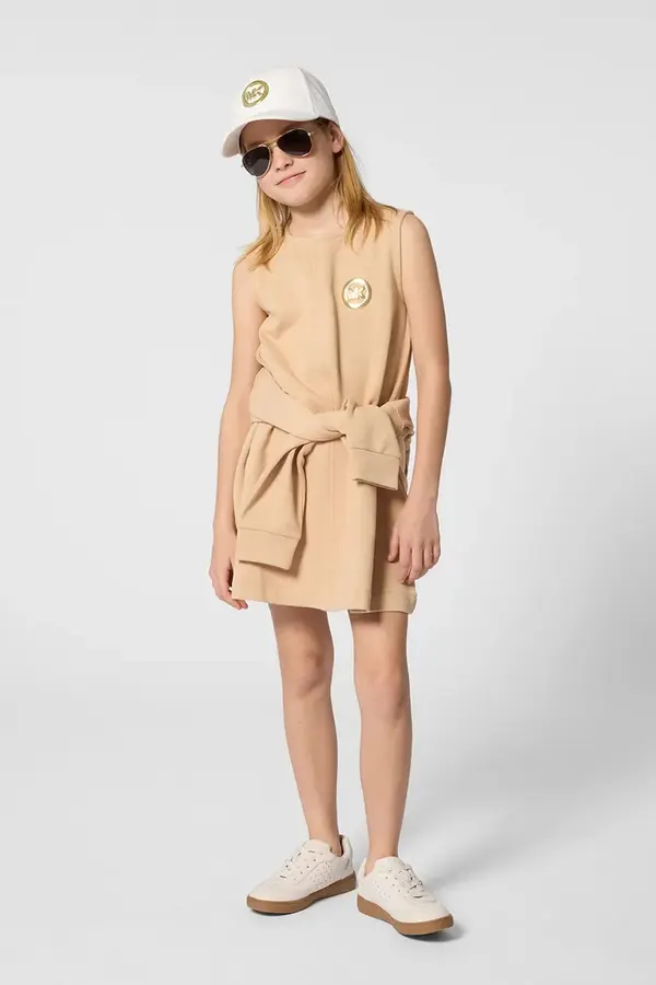 Michael Kors Dječja pamučna haljina Michael Kors