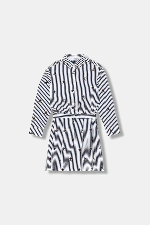 Polo Ralph Lauren Dječja pamučna haljina Polo Ralph Lauren