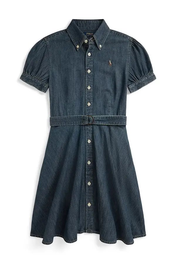 Polo Ralph Lauren Dječja pamučna haljina Polo Ralph Lauren