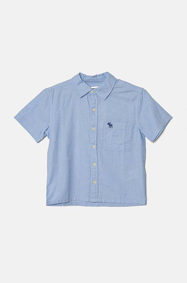 Abercrombie & Fitch Dječja pamučna košulja Abercrombie & Fitch KI225-4050