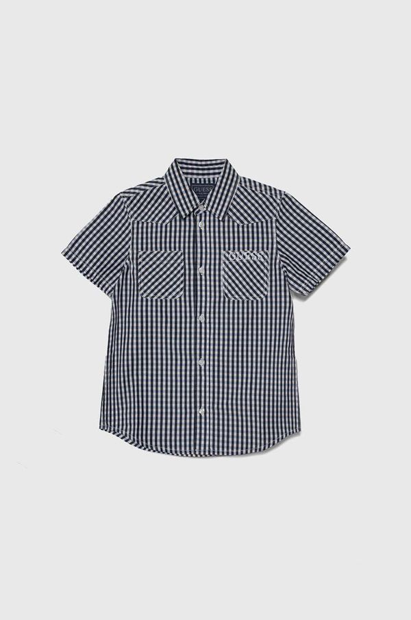 Guess Dječja pamučna košulja Guess