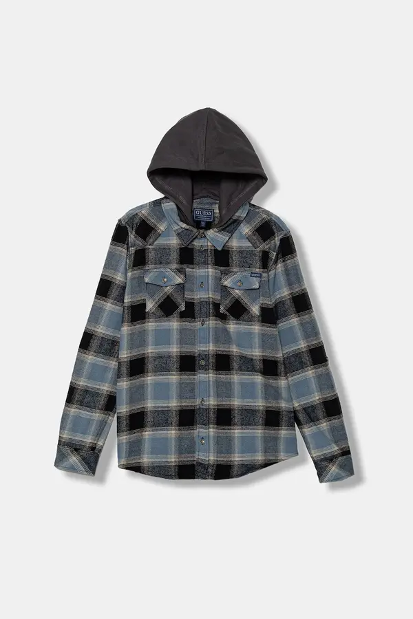 Guess Dječja pamučna košulja Guess