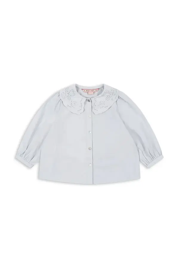 Konges Sløjd Dječja pamučna košulja Konges Sløjd RILO COLLAR SHIRT GOTS