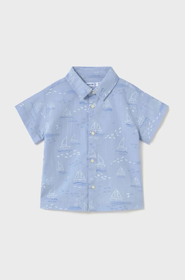 Mayoral Dječja pamučna košulja Mayoral 1112