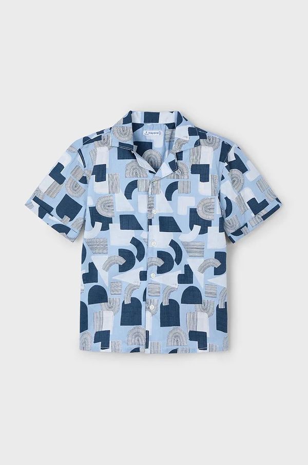 Mayoral Dječja pamučna košulja Mayoral 3114