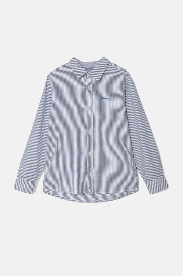 Pepe Jeans Dječja pamučna košulja Pepe Jeans NARON PB302648