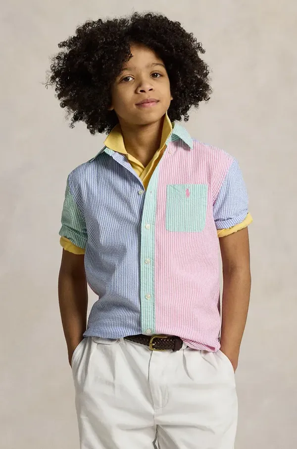Polo Ralph Lauren Dječja pamučna košulja Polo Ralph Lauren 3,23965E+11